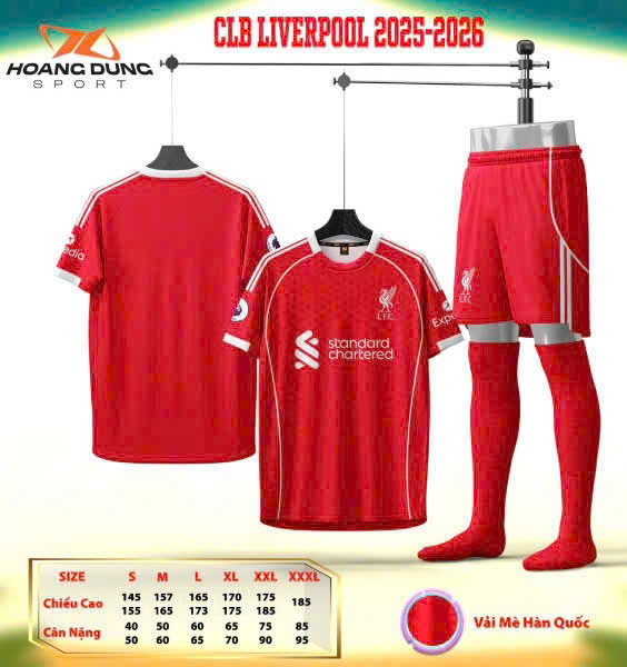 Liverpool 25/26 - đỏ